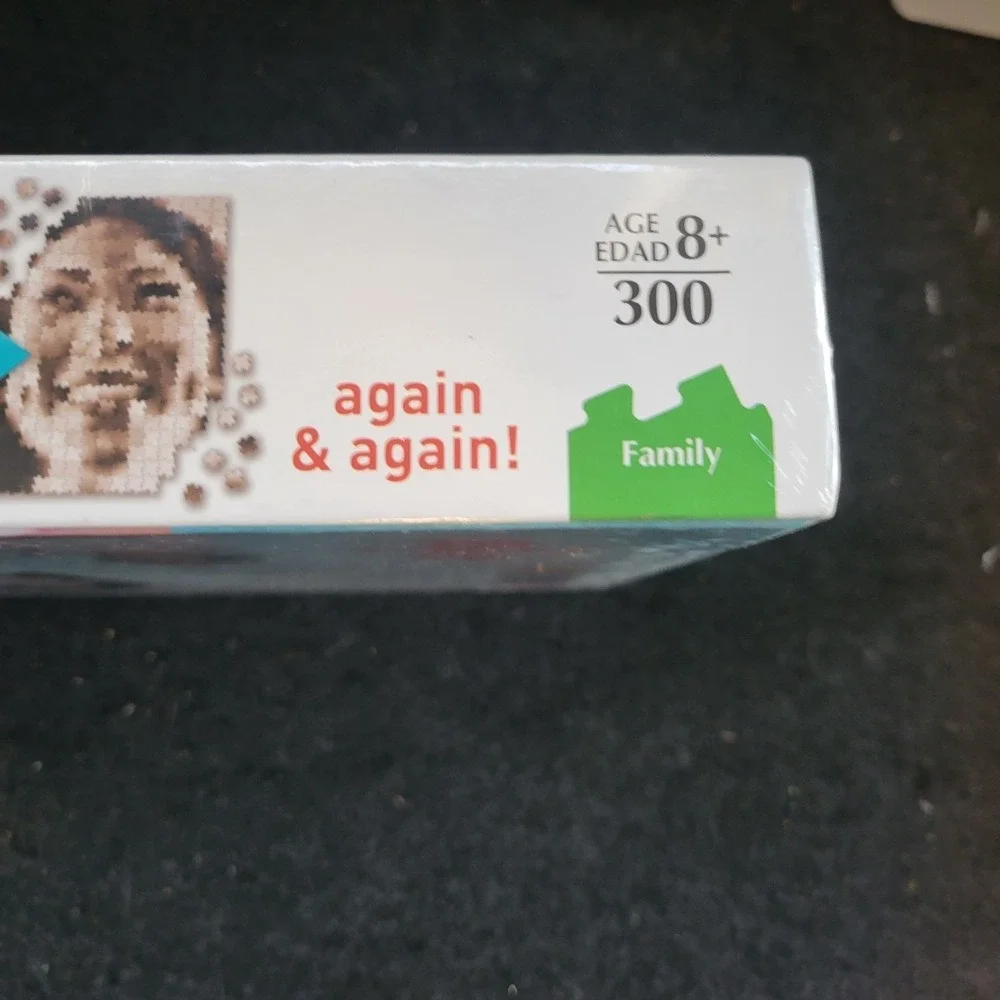 NEW JI GA ZO 300 Piece‎ Custom Jigsaw Puzzle - Rearrangeable Puzzle - Hasbro